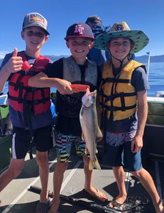 Happy Fishing With Pyramid Lake Fishing Charter