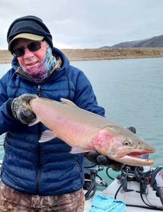 One person fishing in Reno