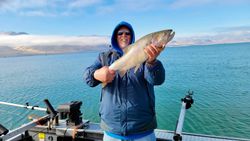Angler fishing with rod in Reno