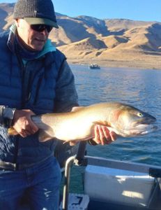 One angler enjoying fishing in Reno