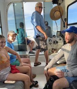 Tour boat interior with passengers enjoying cruise experience in Homosassa FL