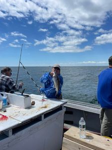 2 people fishing in MA, best great fishing