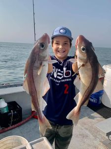2 big fish caught by angler in Gloucester