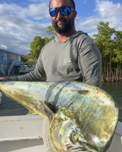 African Pompano fish caught while fishing in San Juan