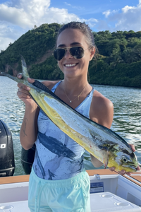 Angler with 17-inch fish in PR
