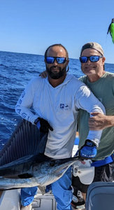 Fishing for an Atlantic Sailfish in PR