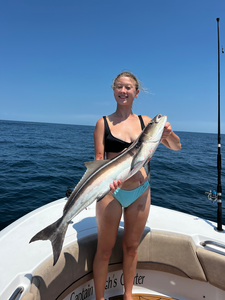 Nice cobia caught using deep sea jigging and light tackle near Savannah!