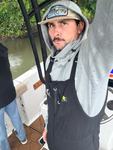 Great catch using deep sea jigging and trolling techniques in cloudy conditions!