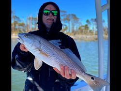 Catch of the day: 25-inch redfish caught while fishing in Georgia