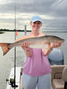 Nice redfish caught using deep sea jigging and trolling techniques in Savannah!