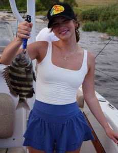 Sheepshead fish caught by person in GA