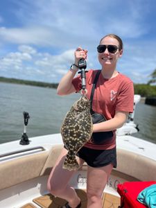 Photograph of a Southern Flounder fish caught in GA