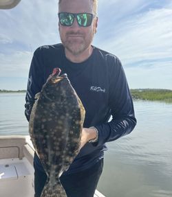 Summer flounder fishing at Georgia location