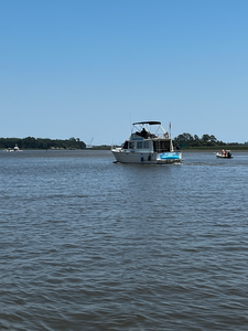 Perfect conditions for deep sea jigging and trolling with light tackle.