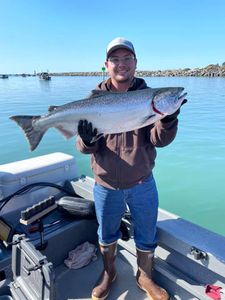 silver salmon fishing! What a great day!