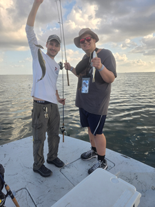 Great day on the water using deep sea jigging and light tackle! Clear conditions made for perfect fishing.