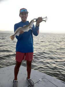Angler enjoys fishing cruise in TX