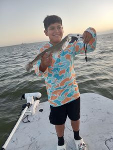 2 people fishing in TX