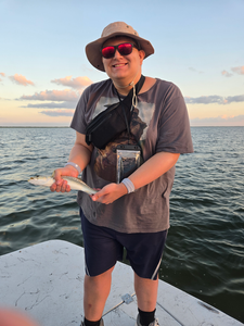 Great catch using deep sea jigging and drift fishing techniques in these clear conditions!