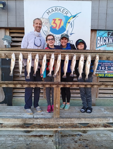 12 spotted weakfish caught on cruises and fishing trip in TX