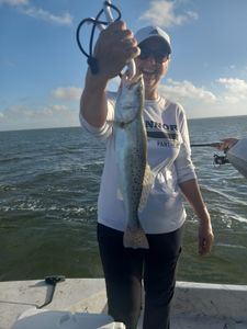 Spotted weakfish catch in Corpus Christi