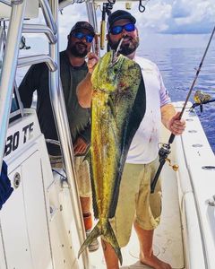 Two people fishing in Panama City Beach