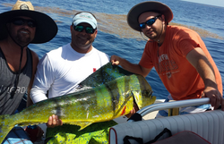Three people fishing in Islamorada