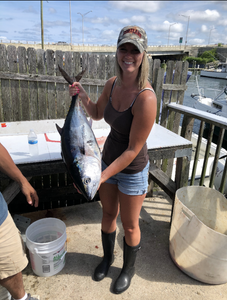 One person fishing in Neptune City