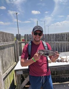Angler fishing in Neptune City