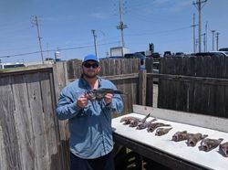 Single angler fishing in New Jersey