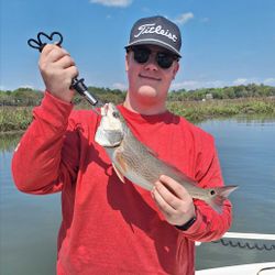 Angler with catch on Hilton Head Island