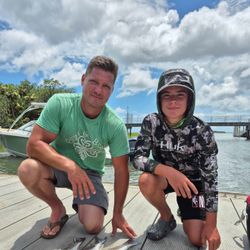 Two anglers fishing in SC