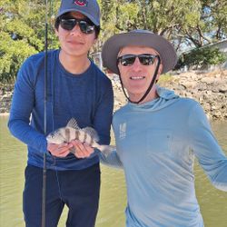 Black Drum fish caught while fishing on Hilton Head Island