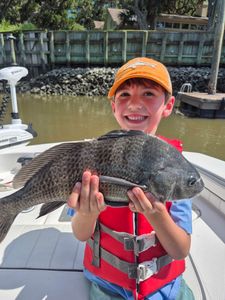 Catch of the day: Massive 22-inch Black Drum fish caught in SC
