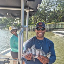 Black Drum, 22 inches long, fishing in SC