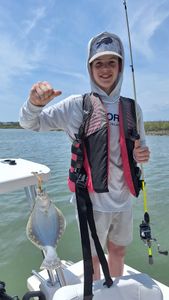 Angler catching one fish in SC