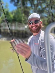 Angler fishing at Hilton Head Island