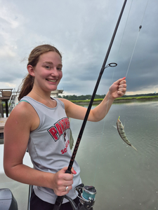 Storms brewing, but the light tackle action is heating up!