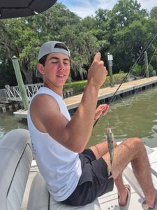 Angler fishing on Hilton Head Island