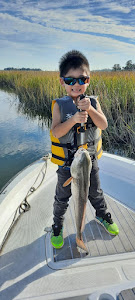 Northern Kingfish caught fishing at Hilton Head Island