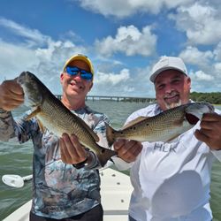 Two redfish caught in Hilton Head Island