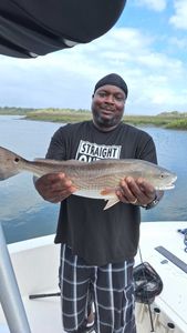 Redfish caught while fishing in SC
