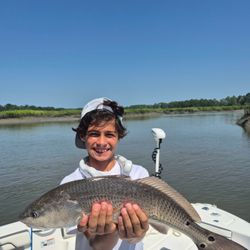 Catching a 33-inch Redfish at Hilton Head Island