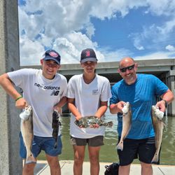 5 redfish caught at Hilton Head Island