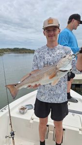 Redfish caught on fishing trip at Hilton Head Island
