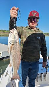 Redfish caught by angler on Hilton Head Island