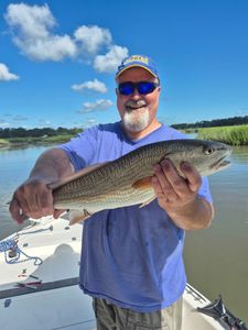 Redfish caught while fishing at Hilton Head Island