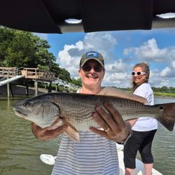 Redfish caught on fishing trip in Hilton Head Island
