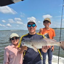 Redfish caught while fishing on Hilton Head Island