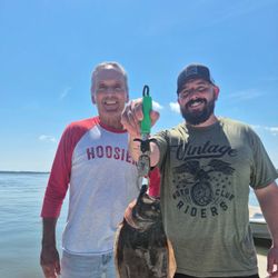 Southern Flounder caught while fishing at Hilton Head Island